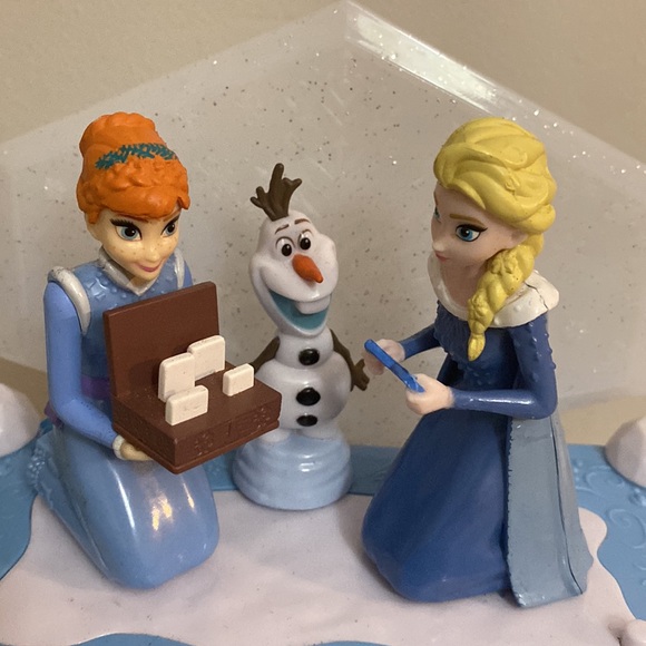 Disney Frozen Olaf-Anna-Elsa music and movements Jewelry box with a drawer - Picture 3 of 8